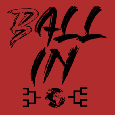 BALL IN - PREMIUM MEN'S/UNISEX T-SHIRT - RED - QP2BD6 Design