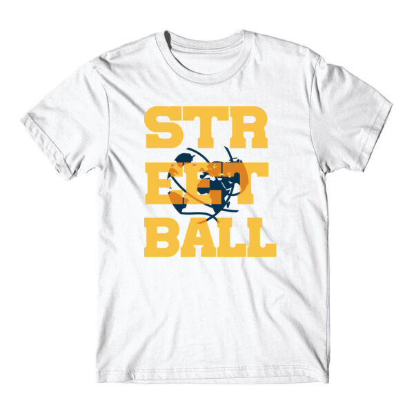 GLOBAL - PREMIUM MEN'S/UNISEX T-SHIRT GOLD/BLUE - WHITE - 7Z39MV Thumbnail