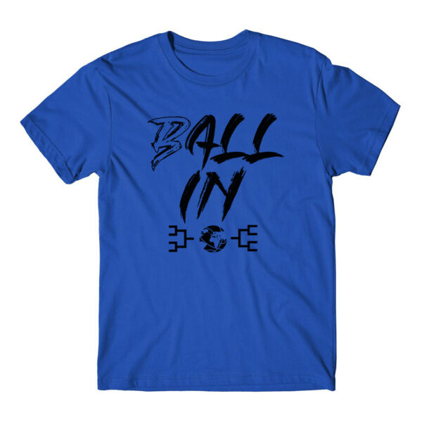 BALL IN - PREMIUM MEN'S/UNISEX T-SHIRT - ROYAL BLUE - QP2BD6 Thumbnail